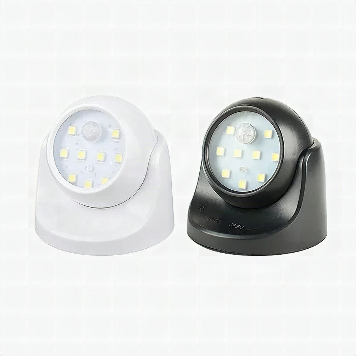 Foco LED inalámbrico con sensor de movimiento