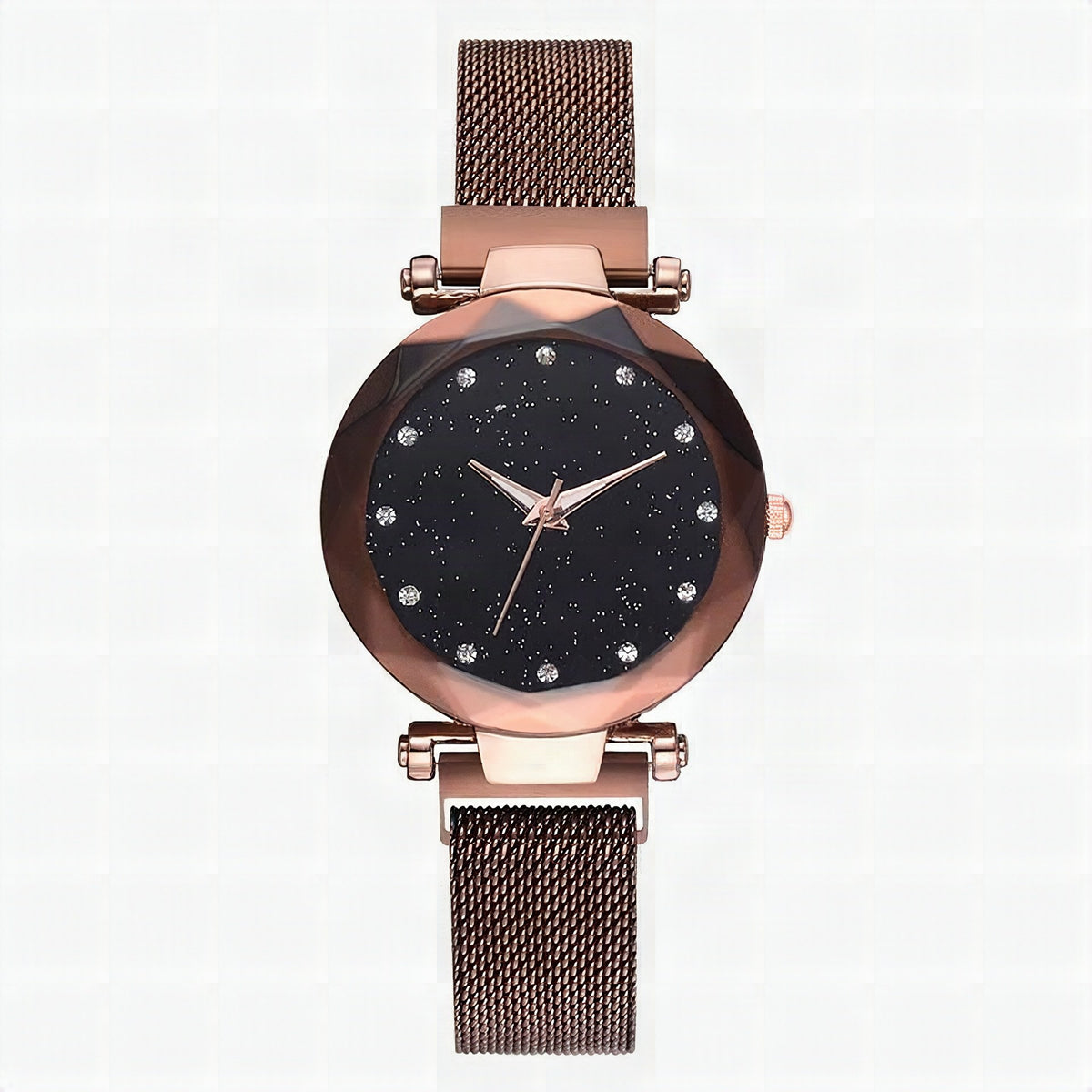 Reloj de mujer elegante y lujoso con cristales