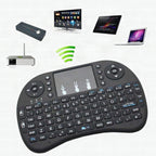 Mini teclado inalámbrico con retroiluminación para Android TV Box