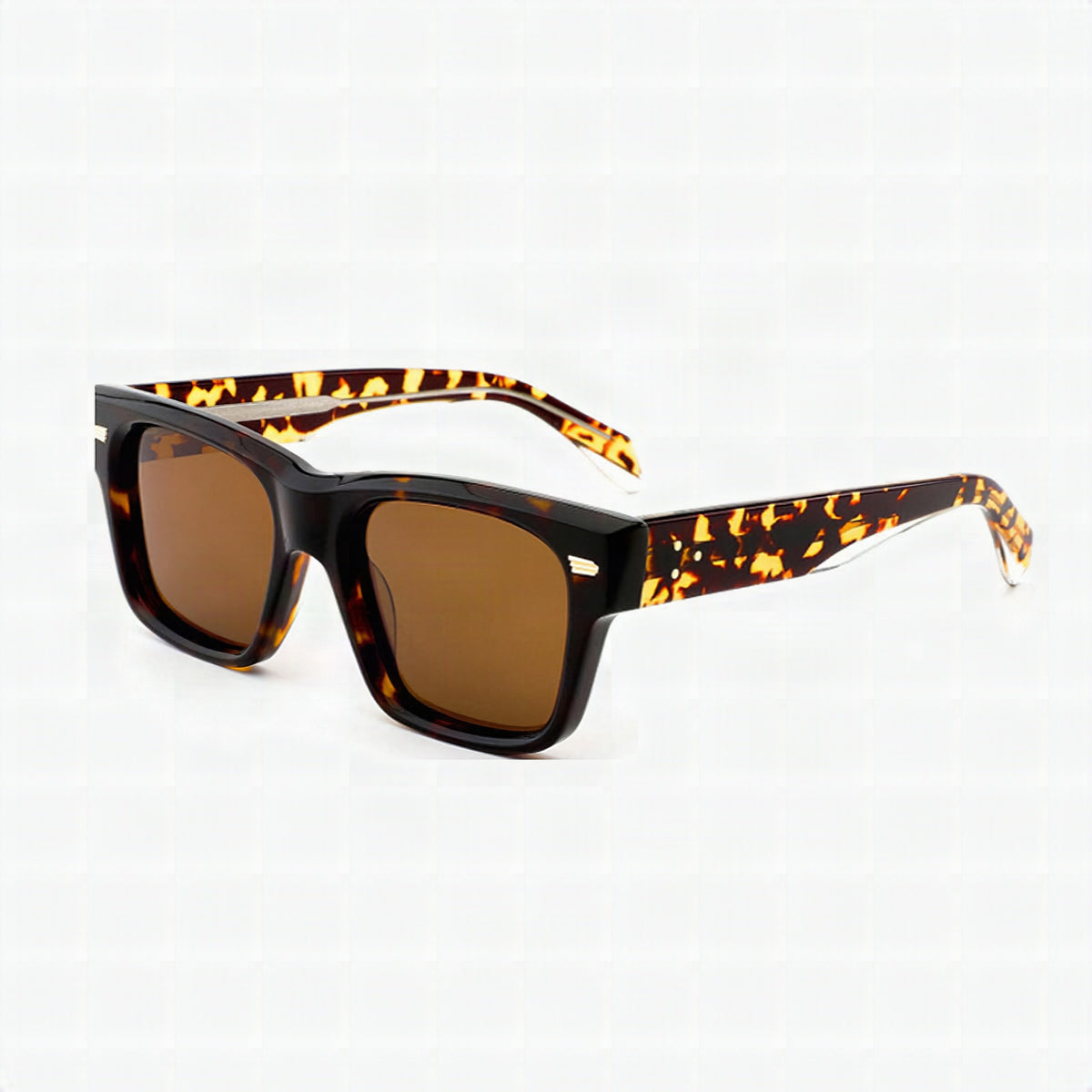 Gafas de sol de diseño con montura de carey
