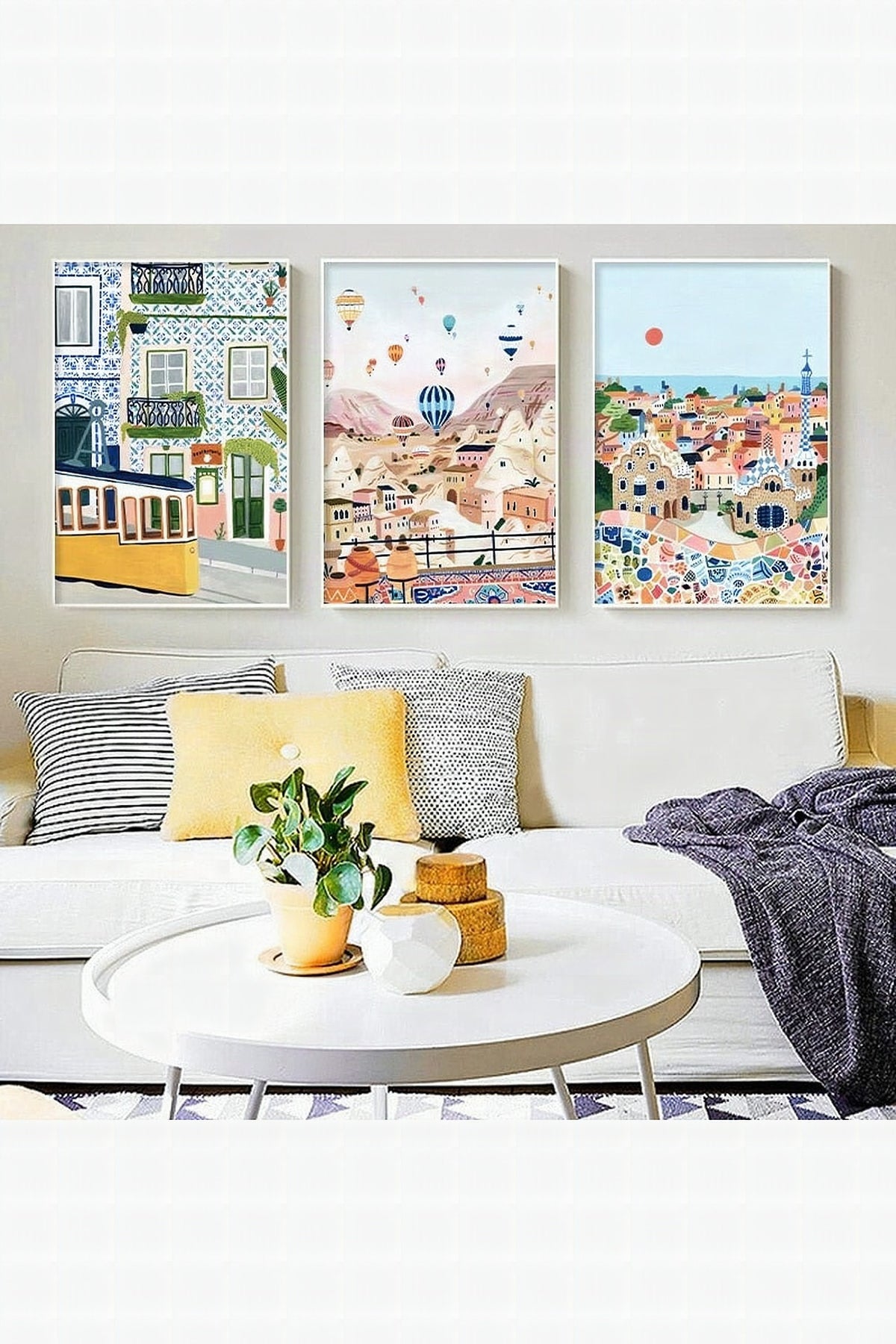 Póster decorativo de lienzo