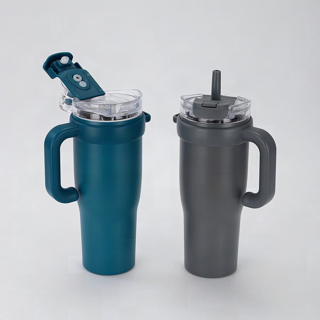 Vaso térmico con asa unisex