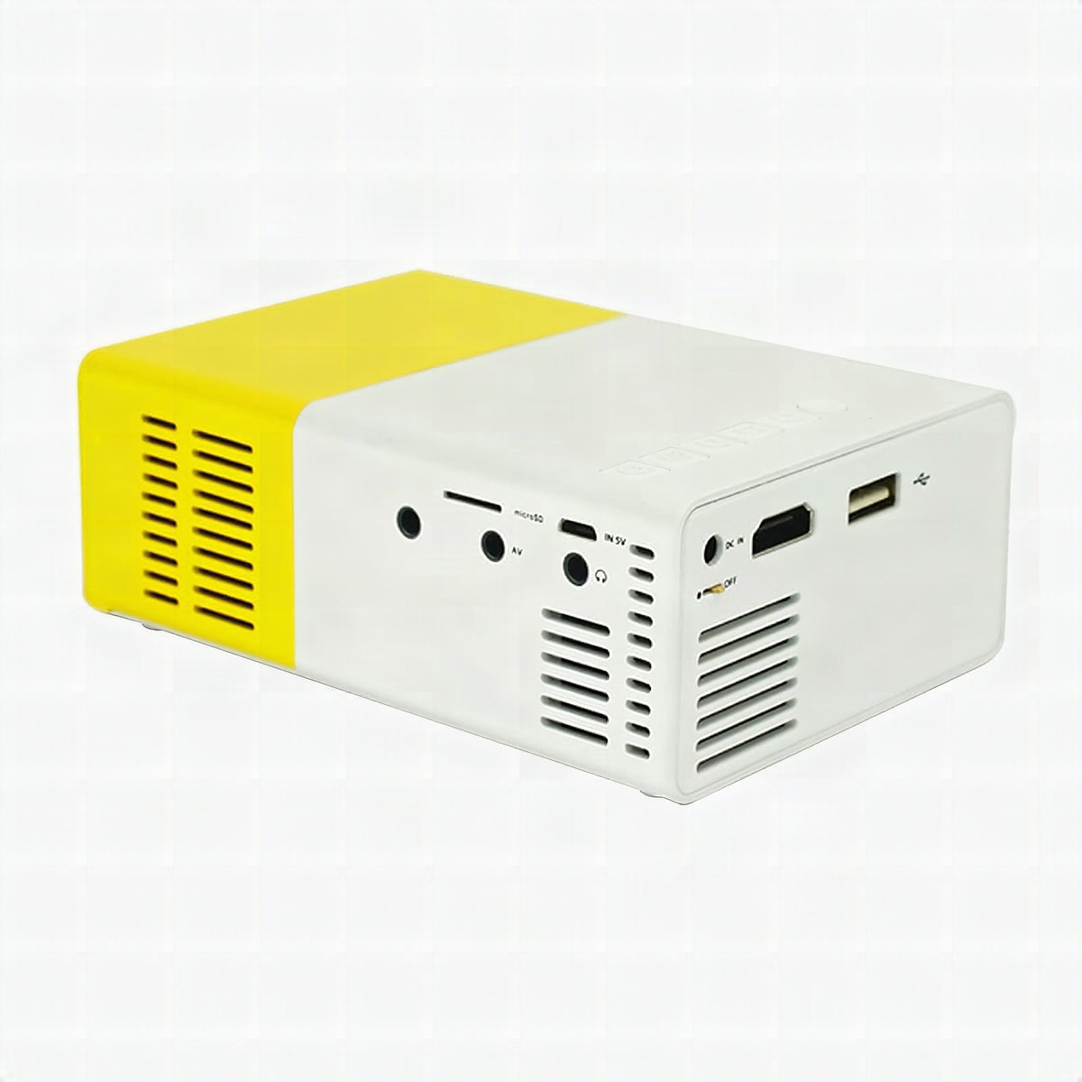 Miniproyector LED portátil HD para casa