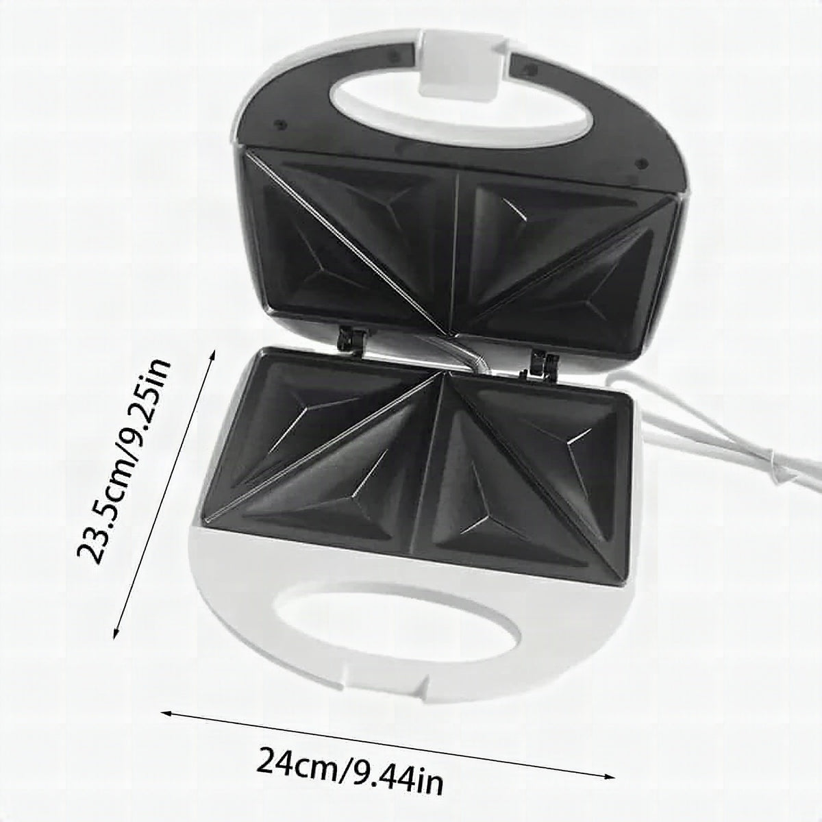 Sandwichera eléctrica de 2 rebanadas