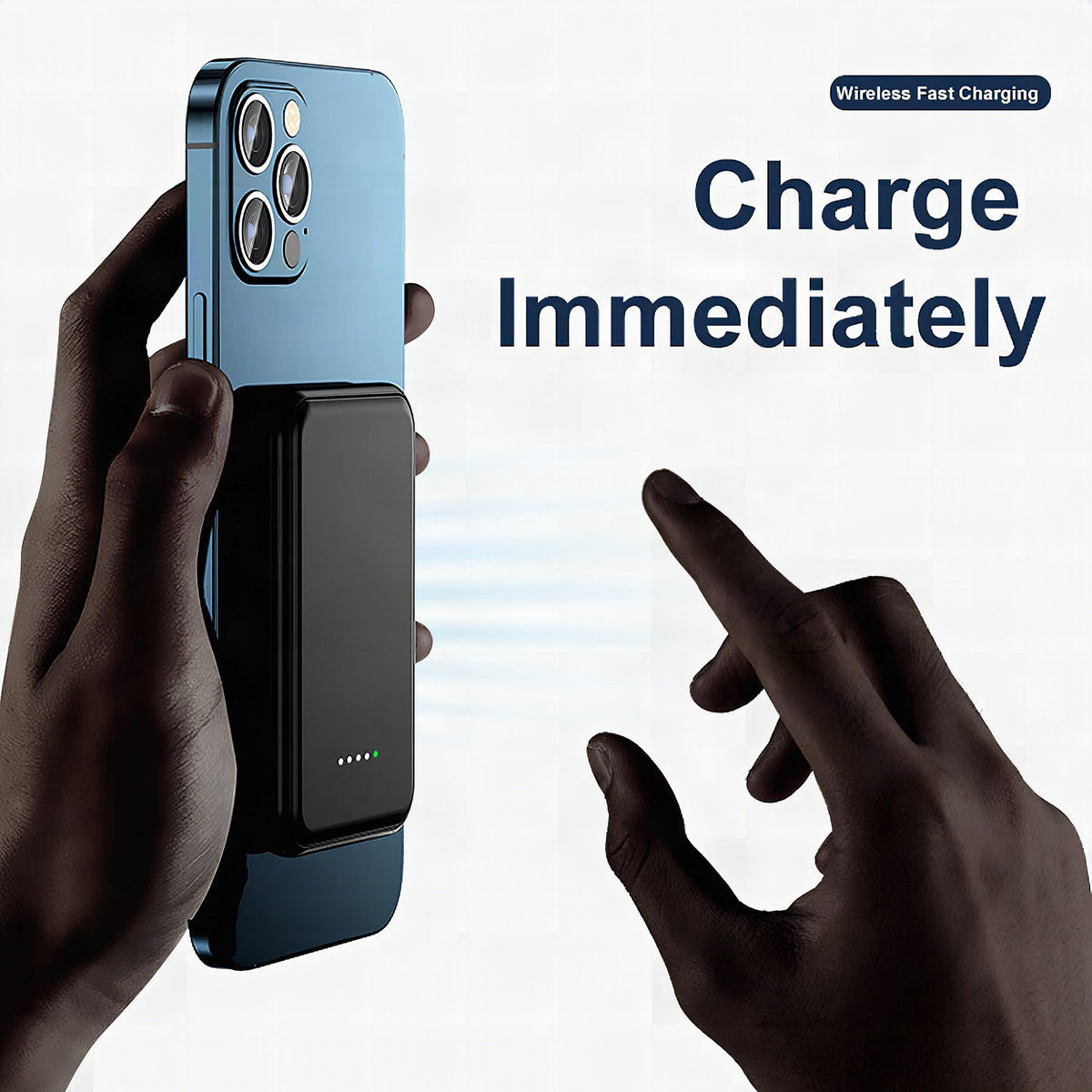 Batería externa magnética Magnera 5000 mAh compatible con iPhone