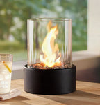 Cuenco de fuego portátil Shakti para mesa — Ambiente cálido y elegante