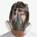 Máscara respiratoria de cara completa con protección antivaho