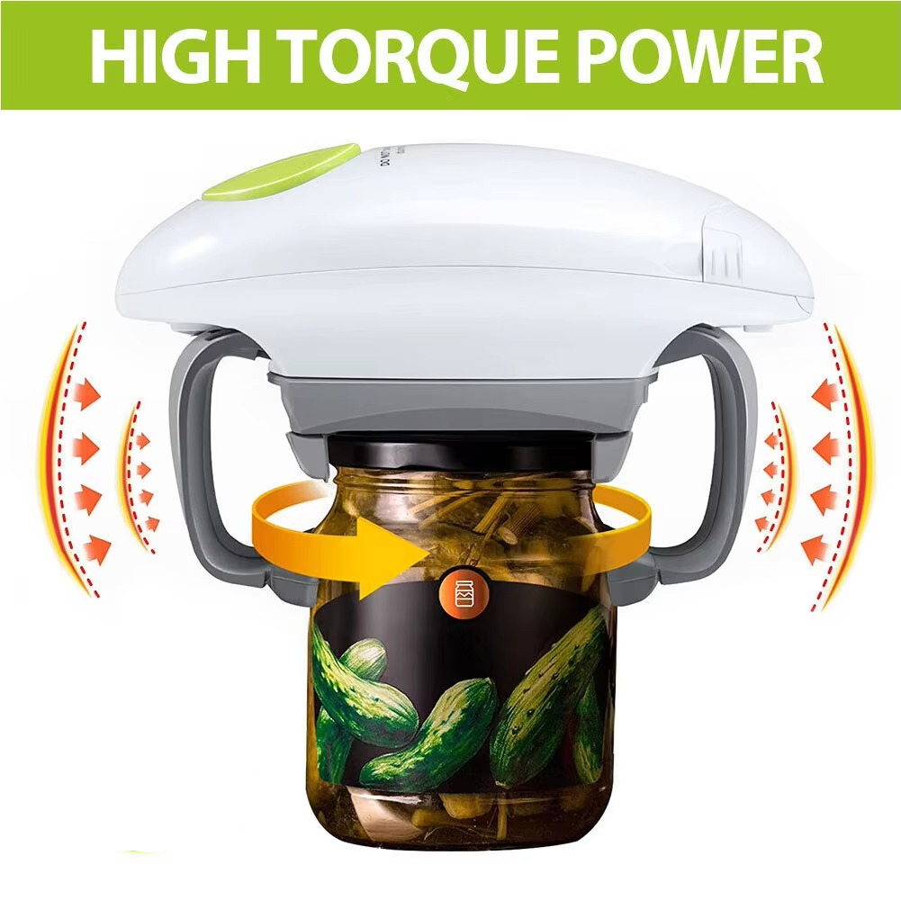Abrelatas y abrebotellas automático de un toque para cocina