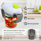 Abrelatas y abrebotellas automático de un toque para cocina