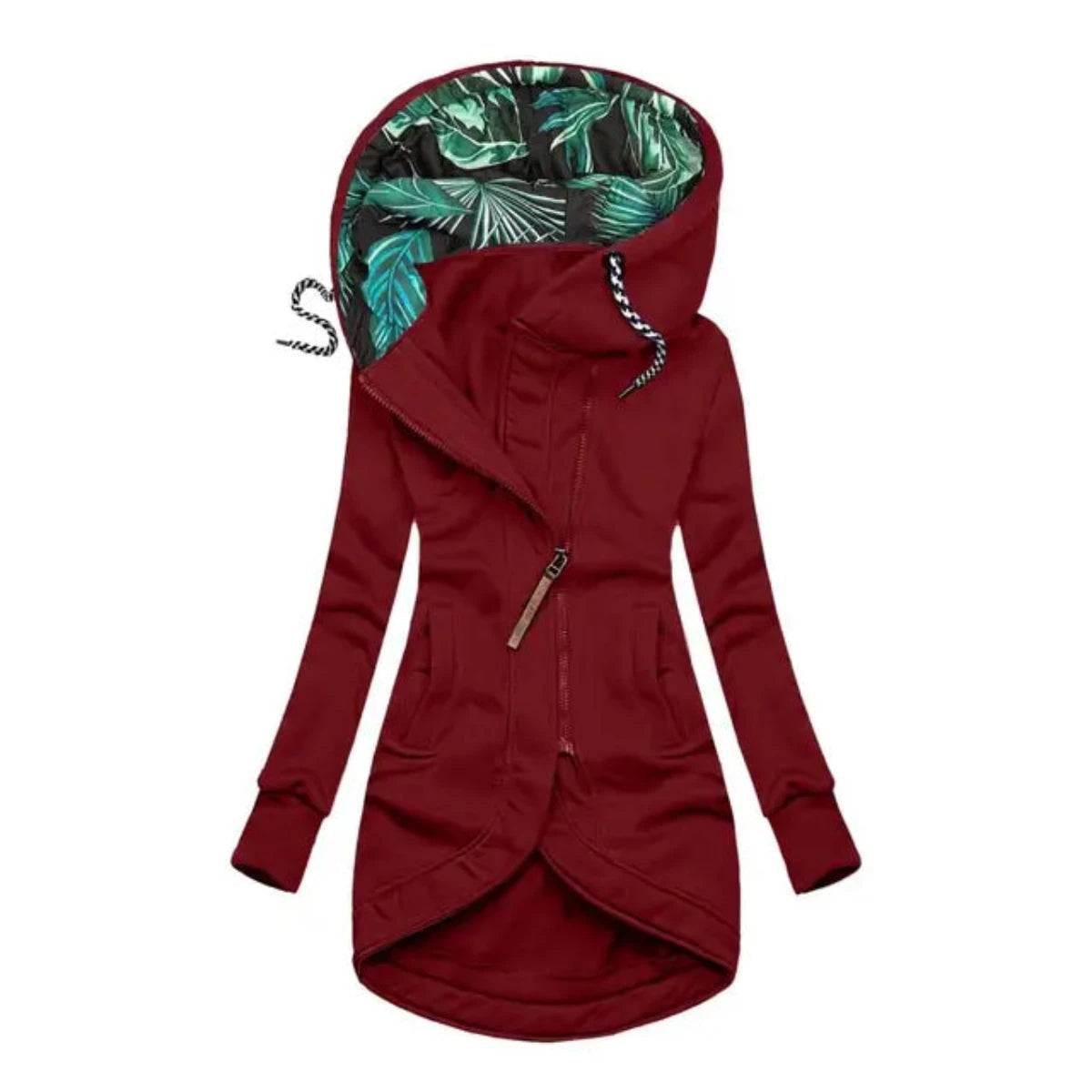 Abrigo de invierno para mujer impermeable y cortavientos | Forro cálido | Corte femenino para lluvia, nieve y viento