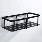 Accesorios de baño contemporáneos en metal negro — pieza individual o set completo