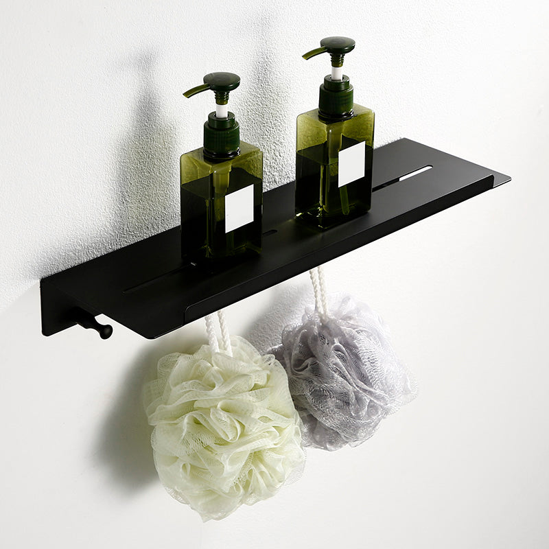 Accesorios de baño contemporáneos en metal negro — pieza individual o set completo