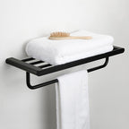 Accesorios de baño contemporáneos en metal negro — pieza individual o set completo