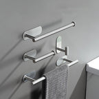 Accesorios de baño de metal modernos — pieza individual o set completo