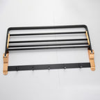 Accesorios de baño negros contemporáneos, pieza individual o conjunto completo