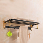 Accesorios de baño negros contemporáneos, pieza individual o conjunto completo