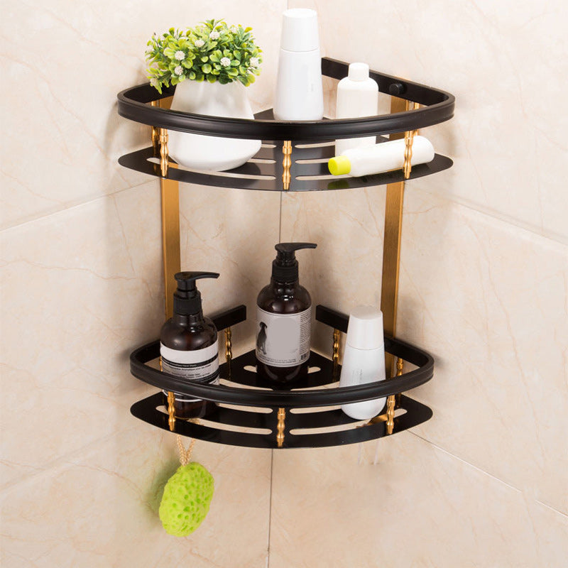 Accesorios de baño negros contemporáneos, pieza individual o conjunto completo