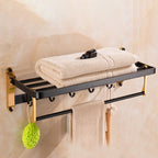 Accesorios de baño negros contemporáneos, pieza individual o conjunto completo