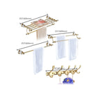 Accesorios de baño tradicionales de latón — pieza individual o conjunto
