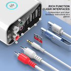 Adaptador multifunción 6 en 1 con Bluetooth y carga USB