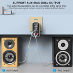 Adaptador multifunción 6 en 1 con Bluetooth y carga USB