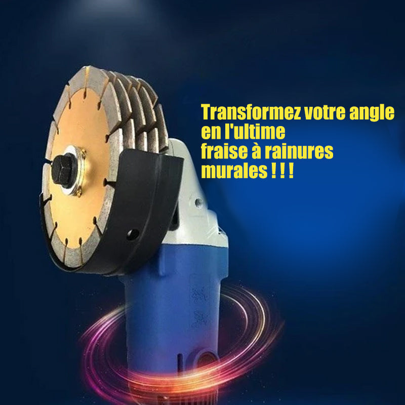 Adaptador rozadora para amoladora angular