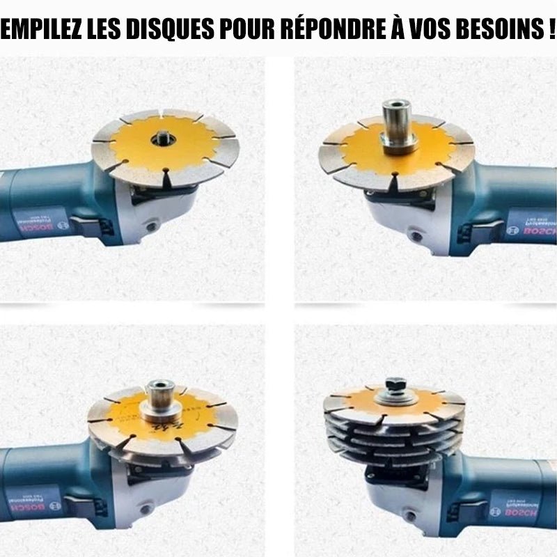 Adaptador rozadora para amoladora angular