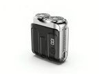 Afeitadora de bolsillo – Afeitadora eléctrica portátil para hombre, mini afeitadora de viaje con batería USB-C, uso en s