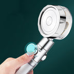 Alcachofa de ducha ajustable de mano con filtración de agua