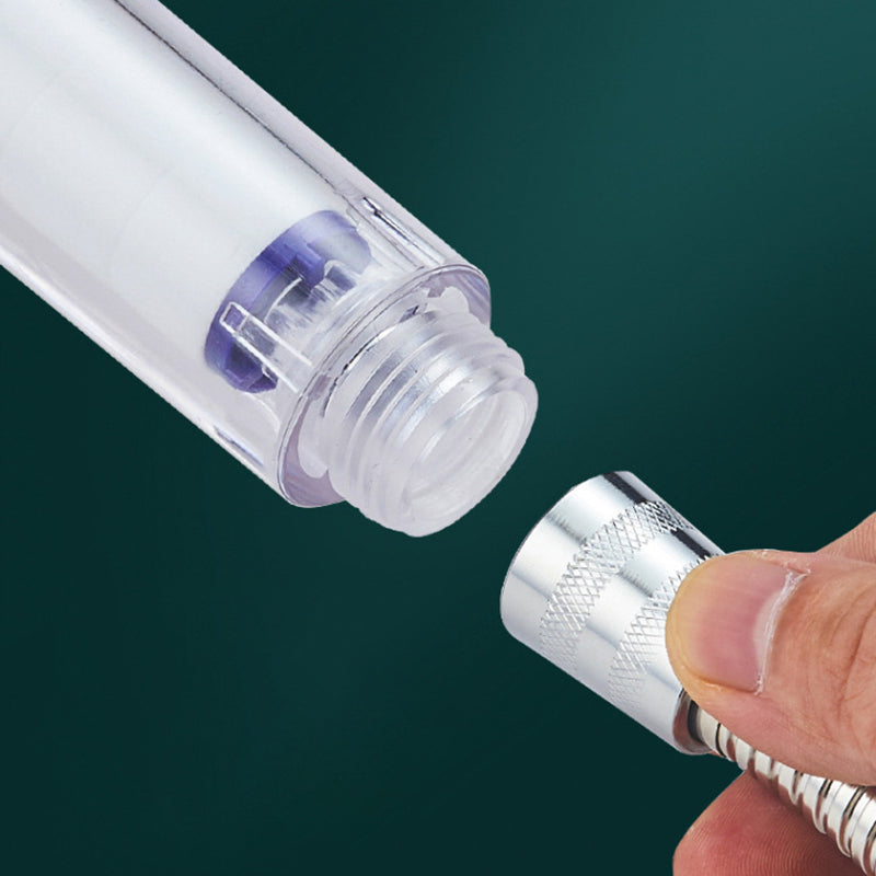 Alcachofa de ducha ajustable de mano con filtración de agua