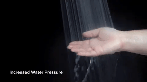 Alcachofa de ducha de alta presión PowerFlow | Alcachofa potente para máxima presión de agua
