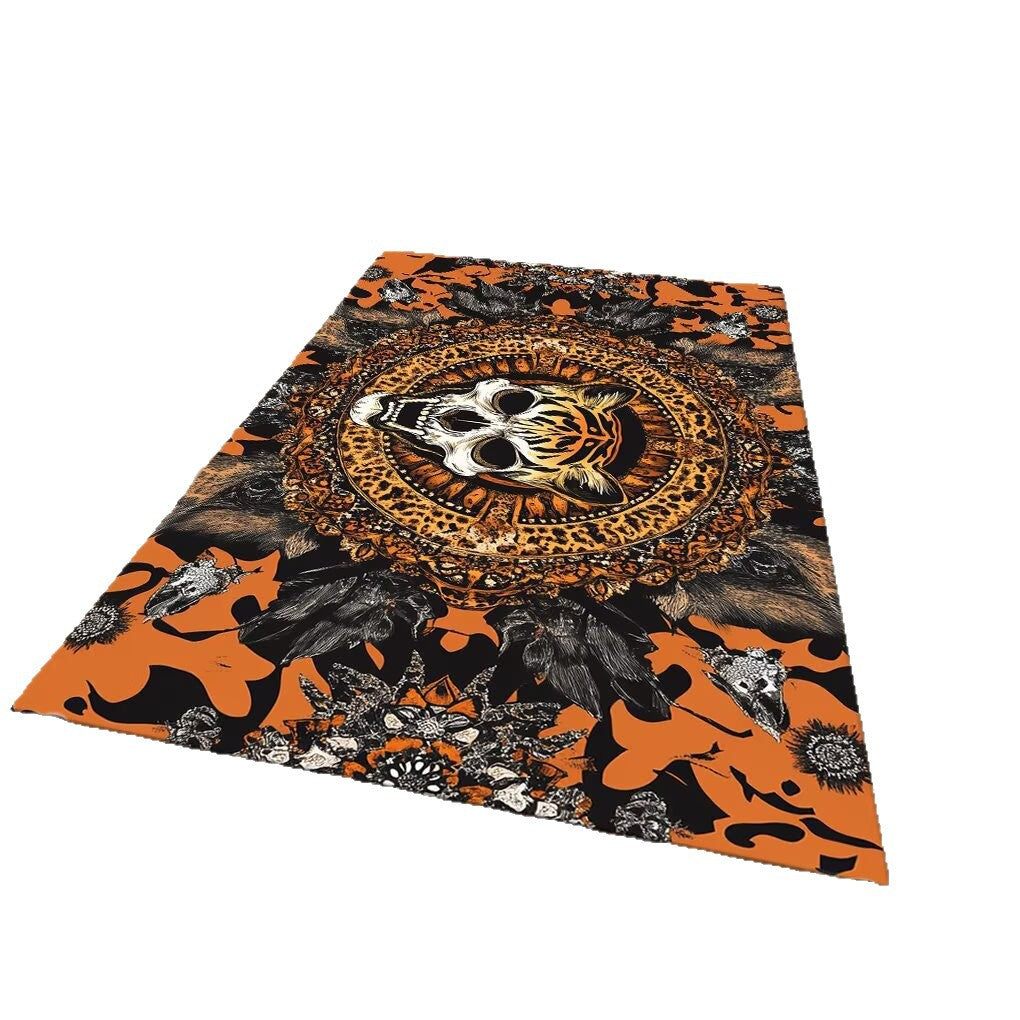 Alfombra de área con diseño animal en 3D
