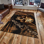 Alfombra de área con diseño animal en 3D