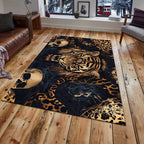 Alfombra de área con diseño animal en 3D