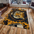 Alfombra de área con diseño animal en 3D