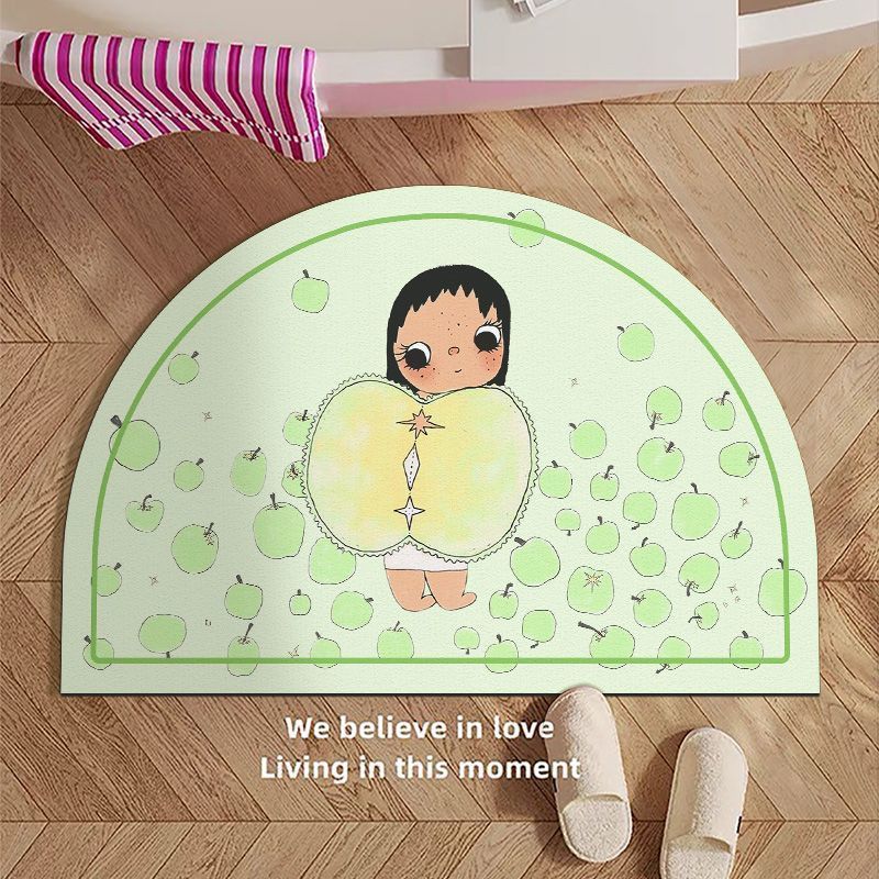 Alfombra de baño con diseño de dibujos animados