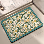 Alfombra de baño decorativa con mensaje positivo