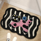 Alfombra decorativa con diseño de perro adorable