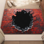 Alfombra decorativa con diseño de espirales artísticas