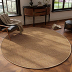 Alfombra redonda decorativa para el hogar