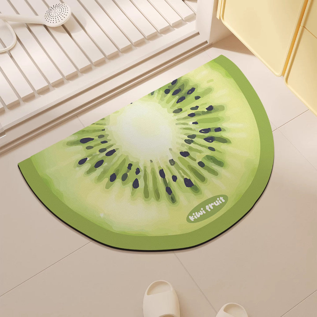 Alfombrilla de baño con forma de gato de felpa con base antideslizante y acolchado de espuma