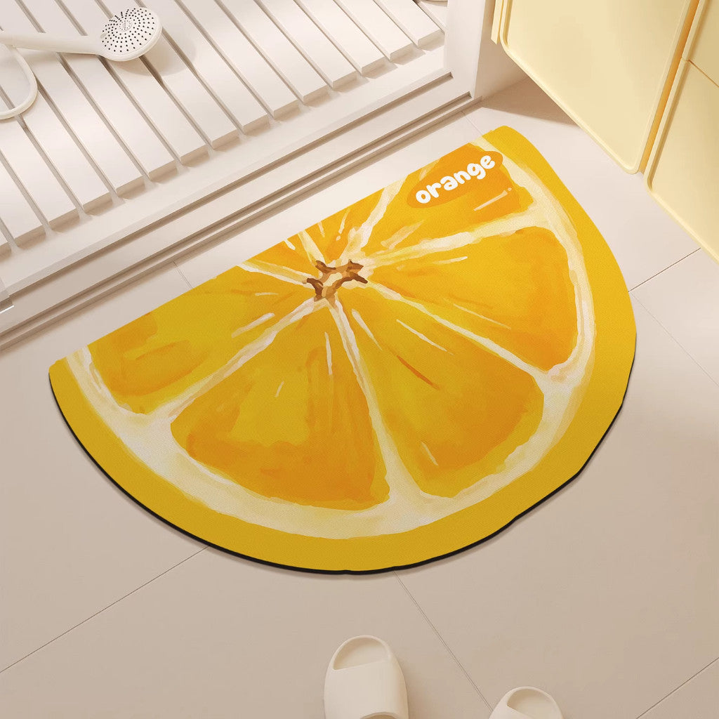 Alfombrilla de baño con forma de gato de felpa con base antideslizante y acolchado de espuma
