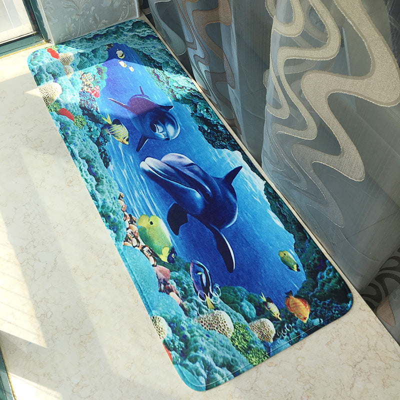 Alfombrilla de baño Vida Marina