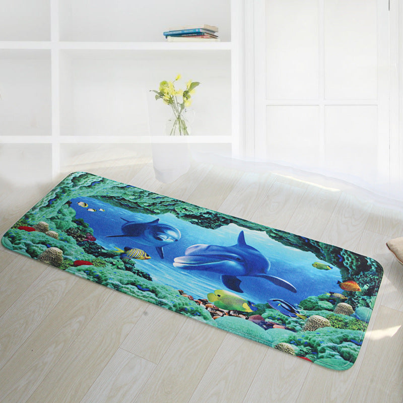 Alfombrilla de baño Vida Marina