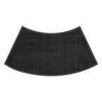 Alfombrilla de ducha semicircular elegante