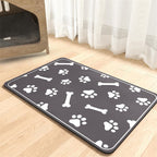 Alfombrilla extragrande impermeable de silicona para comedero de mascotas con base antideslizante