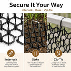 Alfombrillas Modulares Disuasorias para Gatos – Protege Sofás y Jardines de Arañazos y Excavaciones