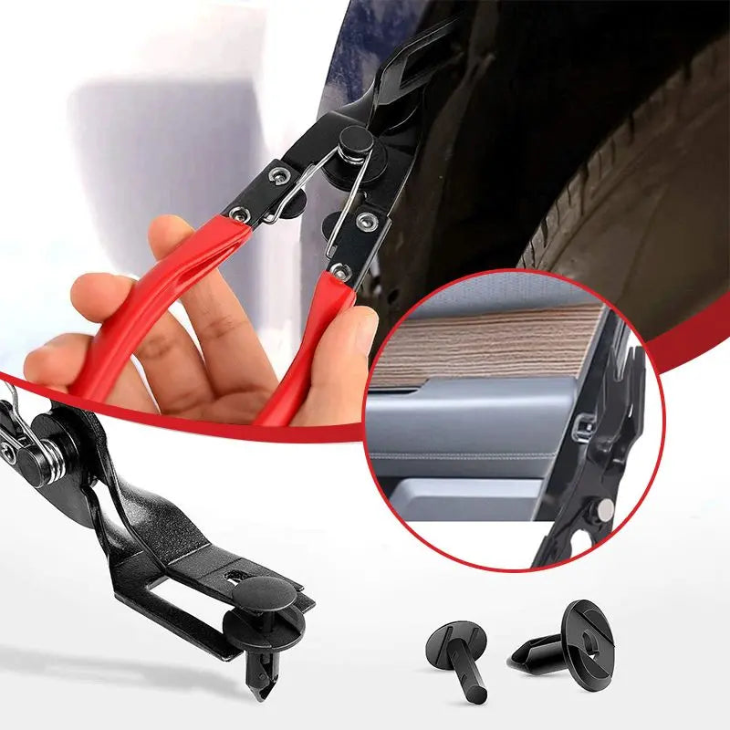 Alicate para extraer clips y grapas de tapicería