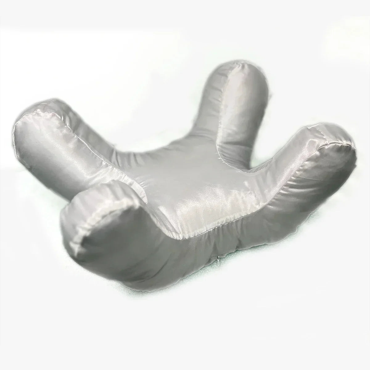 Almohada antiarrugas con funda de satén para un sueño reparador