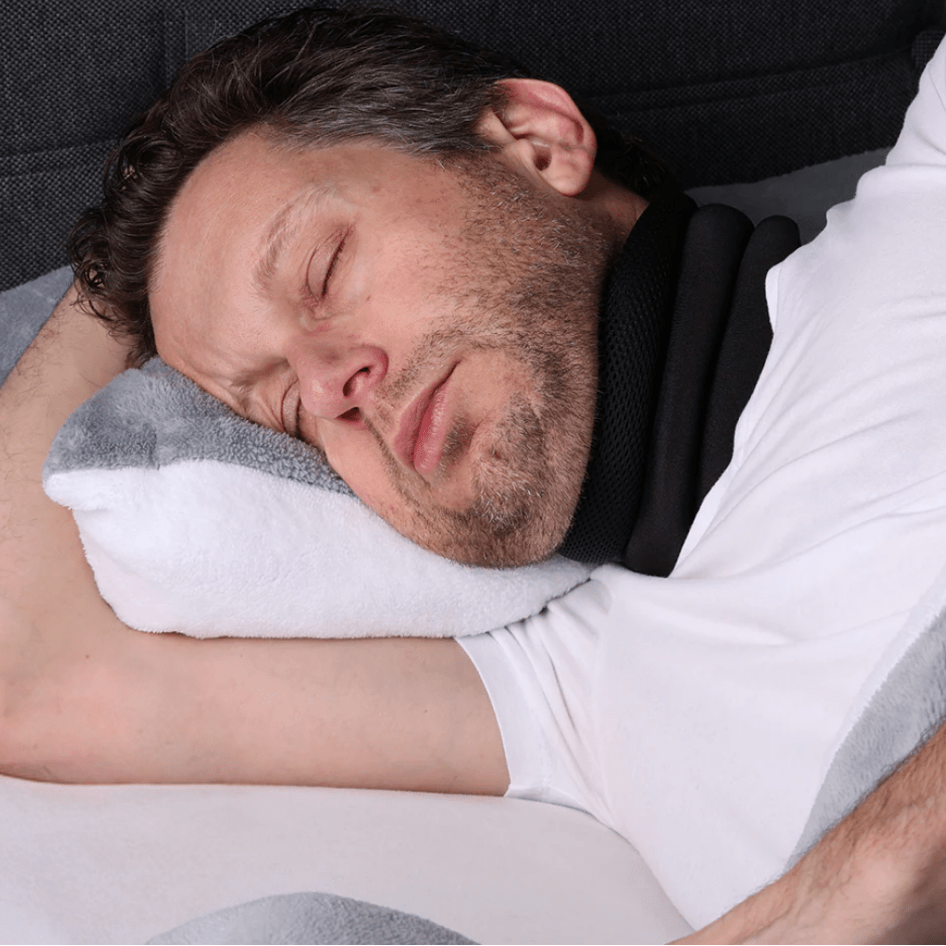 Almohada cervical antirronquidos para un sueño reparador